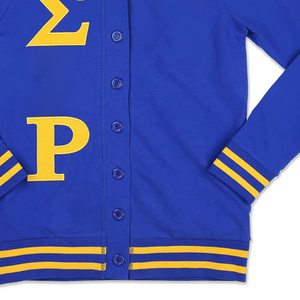 Nouveau style, couleur et taille personnalisées, pull cardigan à manches longues avec logo brodé, pour hommes et femmes, hiver, automne, boutons, sororité, fraternité - Product Image 3