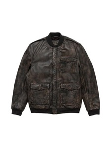 เสื้อแจ็คเก็ตนักบิน B3 รุ่น Flying Black Bomber ทำจากหนัง - Product Image 1