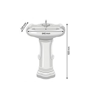 Ensemble de robinets de lavabo en céramique grand format avec capteur sans contact et noyau de valve en acier inoxydable pour chambre à coucher - Product Image 2