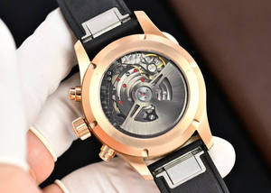 Limited Edition High-End Brand Racing Tachometer Bezel Rose Gold <b>Case</b> Ultimate Luxury Unisex Automatic Diver Power Reserve <b>Coin</b> - Product Image 5