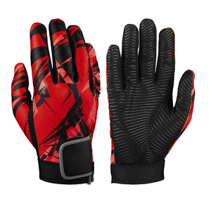 Gants de baseball professionnels en cuir vintage avec logo d'équipe personnalisé, thermiques, unisexes, avec sangle, légers et respirants - Product Image 6