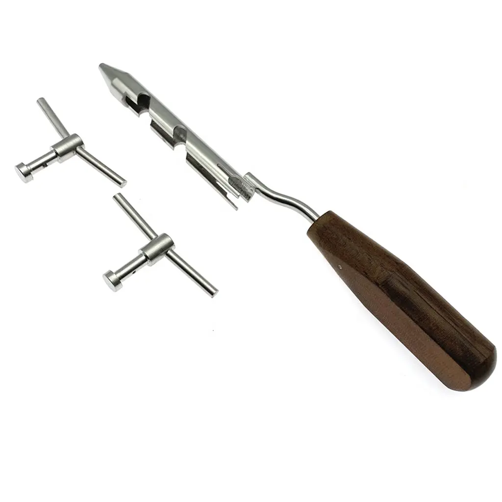 Apertador de fio com alça e dois pinos, instrumentos ortopédicos de alta qualidade com comprimento de 26cm