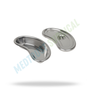 Bandeja renal de acero inoxidable con tapa, bandeja para instrumentos quirúrgicos, plato renal médico para uso en cirugía neurológica y de columna vertebral - Product Image 4