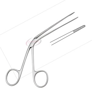 Pinzas para Tampones Auriculares TILLEY |   Manual |   Patrón Extra Fino |   Longitud de Trabajo de 5 Pulgadas |   Instrumento Quirúrgico ENT |   Acero Inoxidable | - Product Image 2