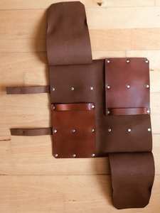 Ensemble de couteaux de chef professionnels en acier, durables et tranchants, ensemble de couteaux de cuisine très vendus avec sac en cuir LKR-0253 - Product Image 5