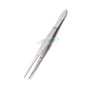 Pinzas Lisas de Acero Inoxidable de Primera Calidad, Resistentes, Duraderas y Perfectas para Uso Quirúrgico, Pinzas Lisas de Acero Inoxidable Profesionales - Product Image 3