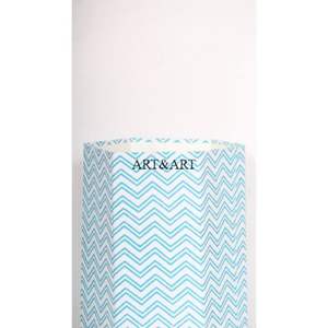 Nouvelle poubelle décorative faite à la main en papier imprimé floral pour la cuisine et la maison, avec un design en blocs, pour le recyclage, en tissu de coton. - Product Image 3