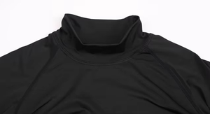 Camiseta de Compresión de Cuello Alto, Ropa Deportiva de Secado Rápido, Personalizable con Logotipo, para Ejercicio, Ciclismo y Natación, para Hombre - Product Image 4