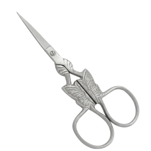 Professional Vintage Butterfly Embroidery <b>Scissors</b> Stainless Steel Sharp Point Sewing Thread Snips Precision Needlework Craft - Product Image 1