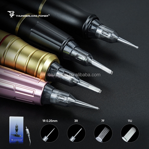 BIOMASER 20 pièces/lot Aiguilles de cartouche de tatouage grises jetables stériles pour pistolets de tatouage - Product Image 5