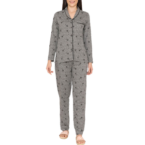 Conjuntos de Pijamas Elegantes y Transpirables para Mujer, Tallas Grandes, Tejidos, Ropa de Dormir, Precio Económico, OEM - Product Image 1