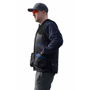 Chaleco de tiro al arcón para hombre con hombreras acolchadas, múltiples bolsillos, para caza y tiro deportivo, venta al por mayor OEM - Product Image 4