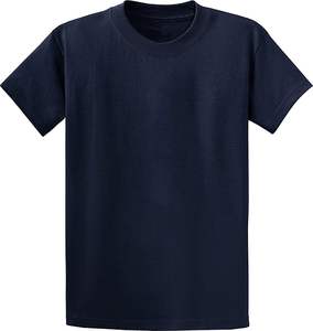 Camiseta de Manga Corta para Hombre, Cuello en V, de Poliéster/Algodón, con Estampado Serigrafiado, Antiarrugas, Ecológica, Transpirable, Ligera y de Secado Rápido - Product Image 2