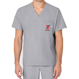 Tenues médicales extensibles Solid Trader pour une mobilité maximale lors de procédures médicales urgentes – Uniforme hospitalier de qualité - Product Image 3