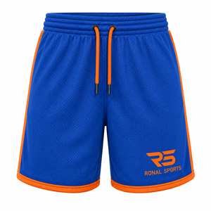 Custom <b>Men</b> Mesh <b>Shorts</b> Quick Dry Gym <b>Shorts</b> with Pockets Breathable Sportswear OEM Manufacturer for Summer Streetwear Use - Product Image 1