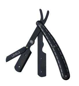 Professional Hair Removal Shaving <b>Razors</b> Gold Coated Stainless Steel Barber Shaving <b>Razors</b> for <b>Men</b> - Product Image 3