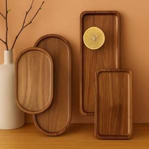 จานไม้รูปวงรีขายส่ง |   ชุดเครื่องครัวผิวเรียบเนียน |   งานฝีมือไม้ทำมือ |   ราคาโรงงานที่ดีที่สุด - Product Image 1