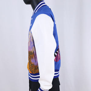 Vestes universitaires pour hommes à boutons pression, tendance, avec logo personnalisé, vestes universitaires épaisses, broderies chenille, patchs, vestes d'hiver en laine - Product Image 6