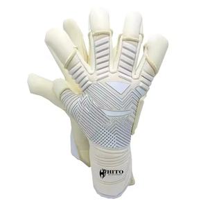 Gants de gardien de but de dernière génération, antidérapants, nouveau latex de base, caoutchouc hybride injecté, coupe élastique, sangle attachée, caoutchouc T-Tab - Product Image 1