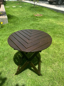 <b>Foldable</b> Extendable <b>Dining</b> <b>Table</b> Modern Wooden Patio <b>Table</b> Space Saving Furniture for Home Villa Cafe - Product Image 2