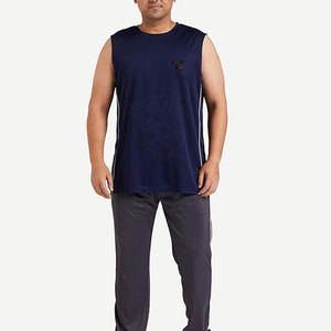 T-shirts sans manches respirants à séchage rapide, vente en gros à bas prix, vêtements de sport sans manches pour hommes - Product Image 3