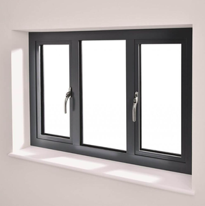 ประตูบานเลื่อนห้องนั่งเล่นแบบมินิมอล ผลิตตามสั่ง ได้รับการรับรองมาตรฐาน ISO 9001 ทำจากอลูมิเนียมอัลลอยด์ แข็งแรง ทนทาน กันเสียง กันความร้อน ประหยัดพลังงาน - Product Image 1