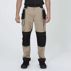 Pantalones de Trabajo Transpirables de Alta Calidad para Hombre, Pantalones Cargo con Bolsillos para Herramientas, Fabricación de Pantalones Industriales OEM ODM - Product Image 6