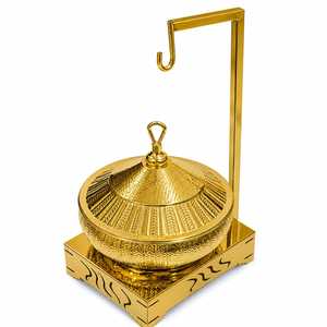 Classic Durable Stainless Steel Chafing Dish Buffet Food Server Steam Heating Catering Warmer 24cm Diameter All Stoves for Hotel - Product Image 2