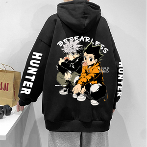 เสื้อฮู้ดดี้พิมพ์ลายตามสั่งสำหรับผู้หญิง สไตล์ลำลอง ผ้าฝ้ายถัก มีกระเป๋า ทรงฤดูใบไม้ร่วง - Product Image 4