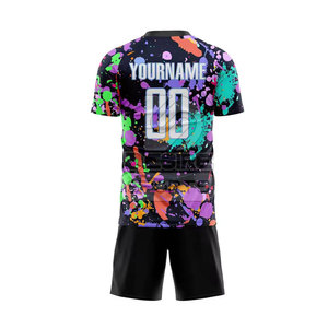 Uniforme de Fútbol Personalizado con Logotipo del Fabricante, Último Diseño, 100% Poliéster Transpirable y Ecológico para Hombre Adulto - Product Image 3