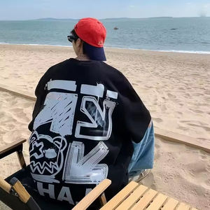 T-shirts unisexes surdimensionnés personnalisés en gros - 100 % coton/mélange, grandes tailles, coupe ample, manches courtes, options d'impression de logo - Product Image 3