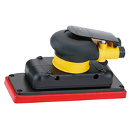 Ponceuse orbitale professionnelle de ponceuse pneumatique de 70x198mm 10,000RPM pour le ponçage du bois