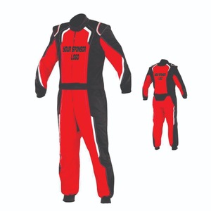 OEM Design Low MOQ Breathable Waterproof Windproof Flame-Retardant Anti-UV Printed Plus Size Customizable Kart Racing Suit % - Product Image 4