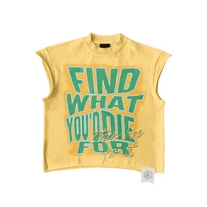 Camiseta de Alta Calidad 100% Algodón para Hombre, con Logotipo de Estrella y Patrón de Letras, Ecológica, de Secado Rápido, Estilo Urbano - Product Image 2
