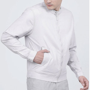 Blouson Bomber Homme en Coton et Polyester 2026 – Coupe Oversize Décontractée – En Vente - Product Image 4