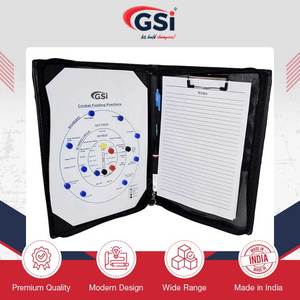 Porte-documents magnétique pour entraîneur de cricket, qualité standard, durable et pliable, idéal pour les entraîneurs professionnels de football et de cricket - Product Image 2