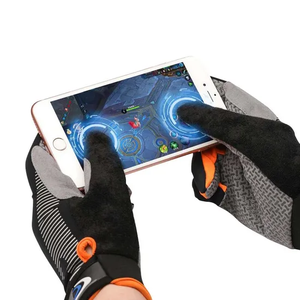 Gants de sport personnalisés unisexes extensibles, compatibles écran tactile, antidérapants et légers pour le cyclisme et la course à pied - Product Image 2