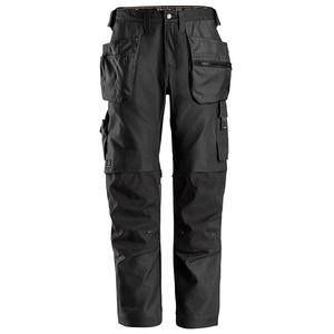Pantalon de travail pour homme, coupe ample, en coton de haute qualité, imperméable, avec double genouillère, idéal pour le travail en extérieur, style cargo. - Product Image 1