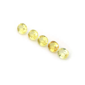 Zafiros Amarillos Cultivados en Laboratorio, Piedras Sueltas Ovaladas de 2x3–15x20 mm, Piedras Sintéticas de Color Limón para Joyería y Diseño Personalizado - Product Image 2