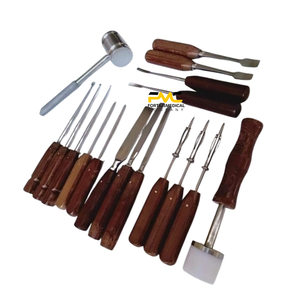 Juego básico de cirugía ortopédica de diecisiete piezas de instrumentos quirúrgicos para procedimientos ortopédicos profesionales. - Product Image 3