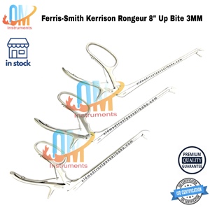 เครื่องมือผ่าตัดเหล็กกล้าไร้สนิม FERRIS-SMITH-KERRISON สำหรับเจาะกระดูกสฟีโนอิด ขนาด 8 นิ้ว ตัดขึ้นไปด้านบน 3 มม. |   โอลด์เมด - Product Image 4