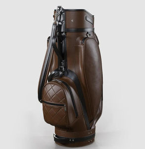 กระเป๋ากอล์ฟหนังแท้สั่งทำแบรนด์ของคุณเอง ดีไซน์หรูหรา น้ำหนักเบา ราคาถูก - Product Image 6