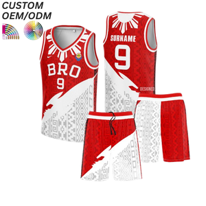 Uniforme de Baloncesto Personalizado, Transpirable, 100% Poliéster, Impreso, con Soporte OEM y ODM para Fabricación al por Mayor - Product Image 3