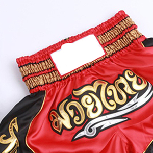 Shorts de boxe thaïlandaise et de kick-boxing en polyester satiné imprimé, design personnalisé, vente en gros, différentes couleurs - Product Image 5