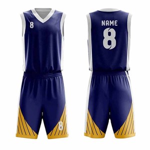 Uniforme de basket-ball pour hommes de qualité professionnelle, design par sublimation, séchage rapide, taille plus, fabriqué au Pakistan - Product Image 1