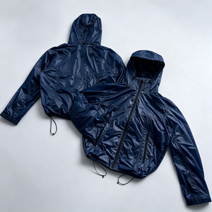 Men's Hooded Windbreaker Jacket Lightweight <b>Waterproof</b> Nylon Full Zip Casual Streetwear Spring <b>Coat</b> - Product Image 6