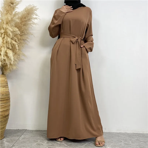 Abaya Modeste Ramadan Turquie Kaftan Vêtements Islamiques Musulmans pour Femmes Robe Hijab Robe Femme Musulmane Caftan Marocain Vestidos - Product Image 3