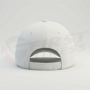 หมวกแก๊ปสีขาวตาข่ายด้านหลัง ลายเรขาคณิตสีน้ำตาลด้านหน้า ป้องกันแสงแดด สวมใส่สบาย ทันสมัย คุณภาพดี - Product Image 2