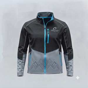 Chaqueta Casual de Lona para Hombre Ostriya International, Estilo Informal, Ajuste Cómodo, Logotipo Personalizado, Cuello Alto, Ropa de Invierno - Product Image 6