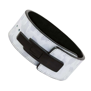 Cinturón de Cuero con Patrón de Camuflaje, Hebilla de Levantamiento de Pesas, Soporte Duradero de Alta Calidad, Resistente y Personalizable - Product Image 4